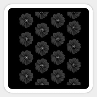 black dahlia Sticker